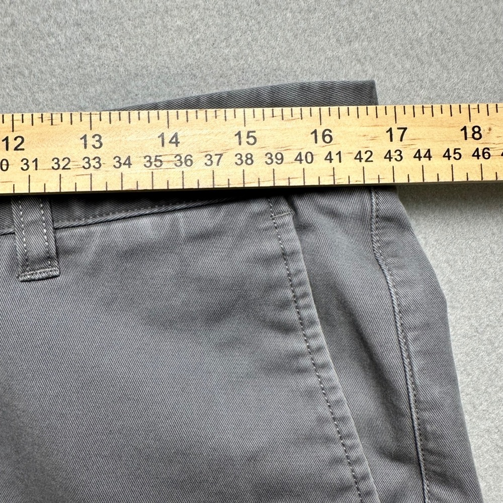 Bonobos Chinos Mens 32/30 Grey Slim Fit Straight Leg Cotton Twill Pants - Picture 6 of 9